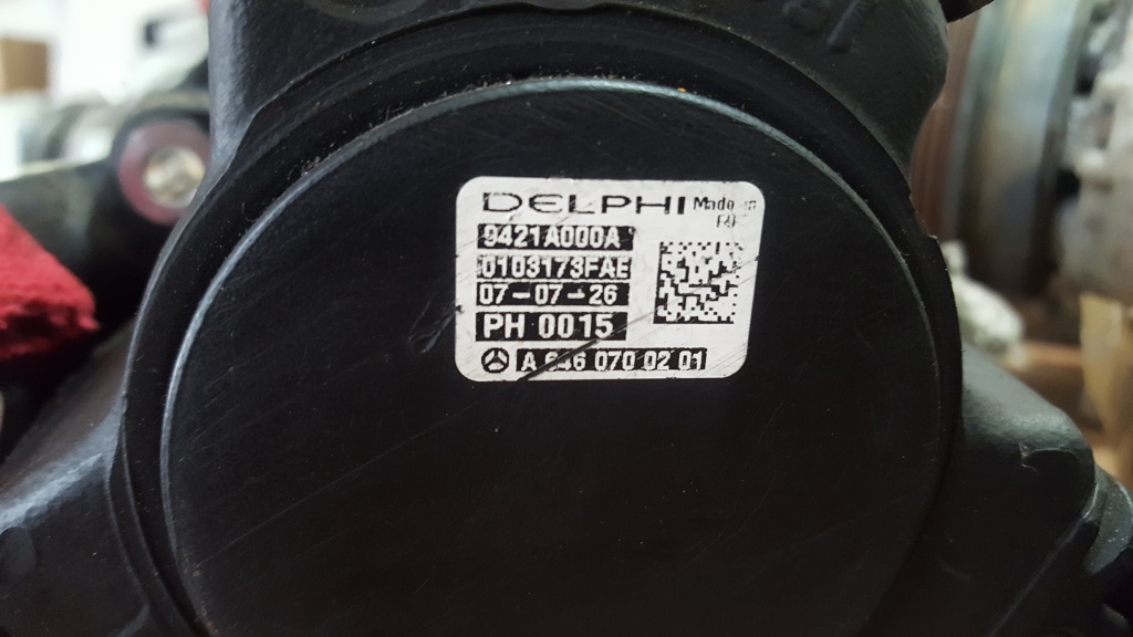 Pompa Inalta Mercedes W204 C220cdi 170Cp Delphi A6460700201