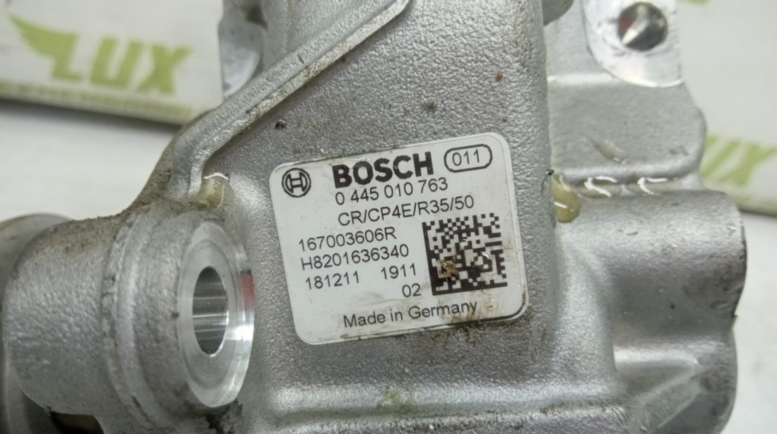 Pompa inalta presiune 1.5 dci k9k872 0445010763 167003606r Dacia Duster 2 [2018 - 2022] 1.5 dci K9K872