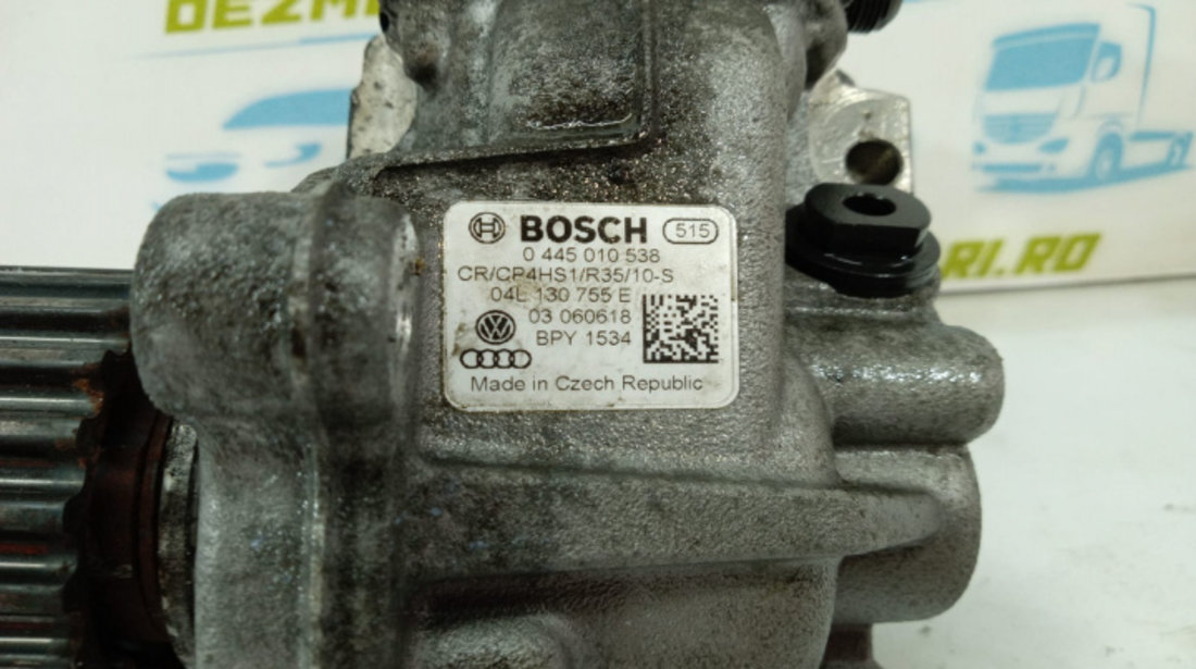 Pompa inalta presiune 2.0 tdi crmb 0445010538 Audi A4 B9 [2015 - 2020]