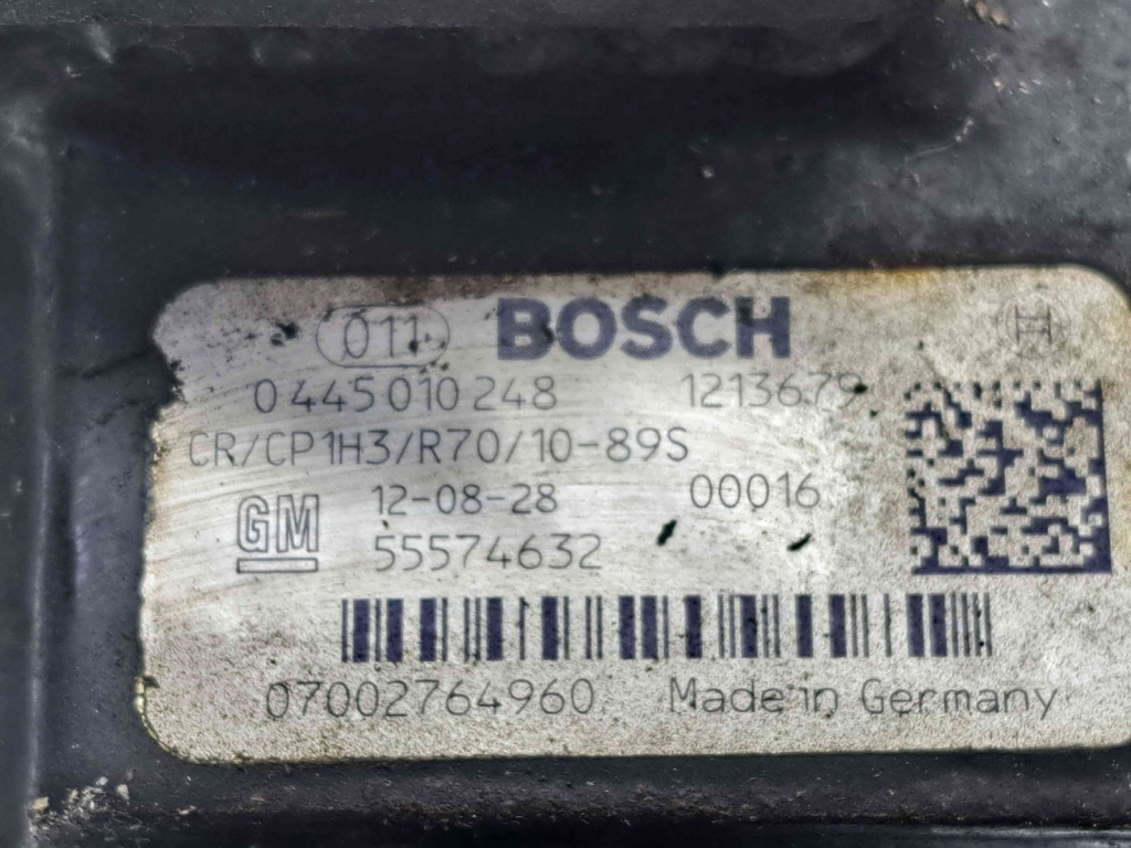 Pompa inalta presiune, 55574632, 0445010246, Opel Zafira C, 2.0cdti, A20DTH