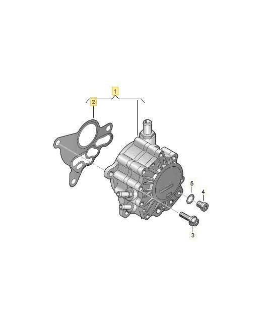 Pompa inalta presiune AUDI A6 (4F2, C6) [Fabr 2004-2010] 03G145209C 2.0 TDI BKD 103 KW / 140CP