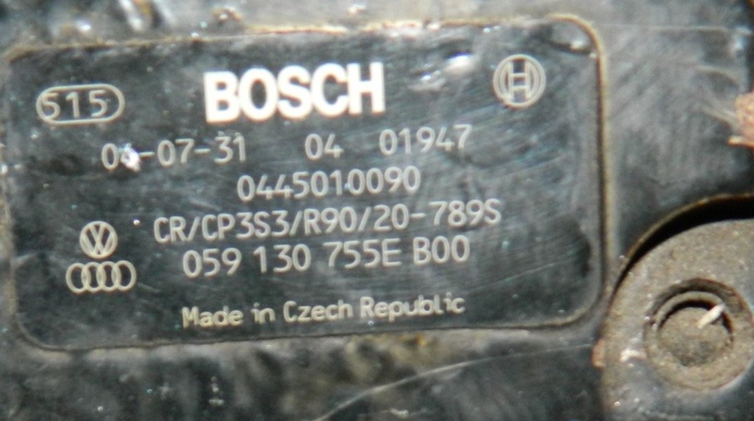 Pompa inalta presiune Audi Q7 4L 3.0 TDI cod: 059130755E model 2010