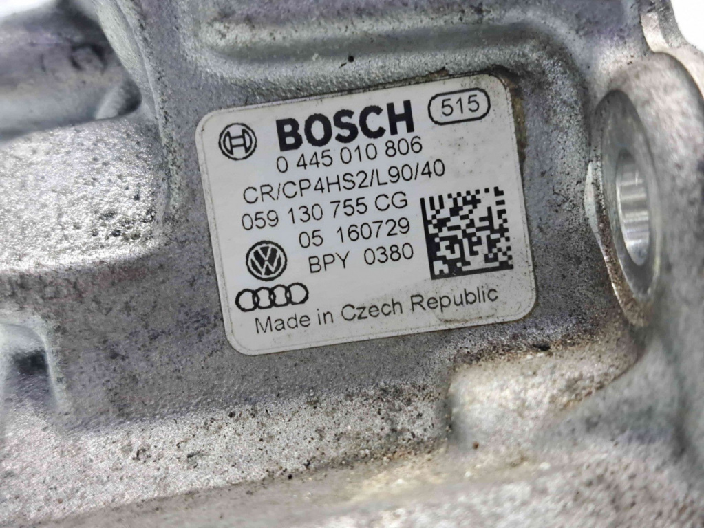 Pompa inalta presiune Audi Q7 (4MB) [ Fabr 2015-prezent] 059130755CG 0445010806 3.0 TDI CRTC 200KW / 272CP 3.0 TDI CRTC 200KW / 272CP