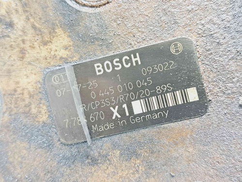 Pompa inalta presiune Bmw 3 (E90) [Fabr 2005-2011] 0445010045 2.0 M47/T2 90KW / 122CP 2.0 M47/T2 90K...