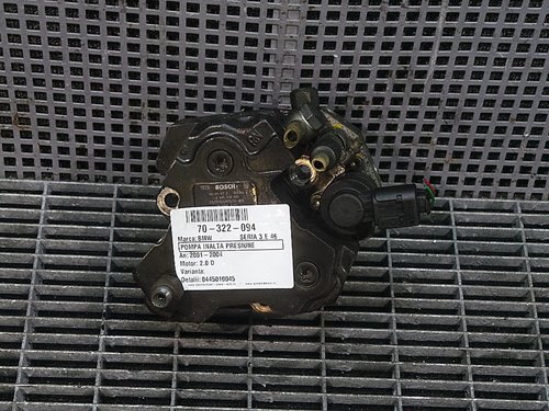 POMPA INALTA PRESIUNE BMW SERIA 3 E 46 SERIA 3 E 46 2.0 D - (2001 2004)