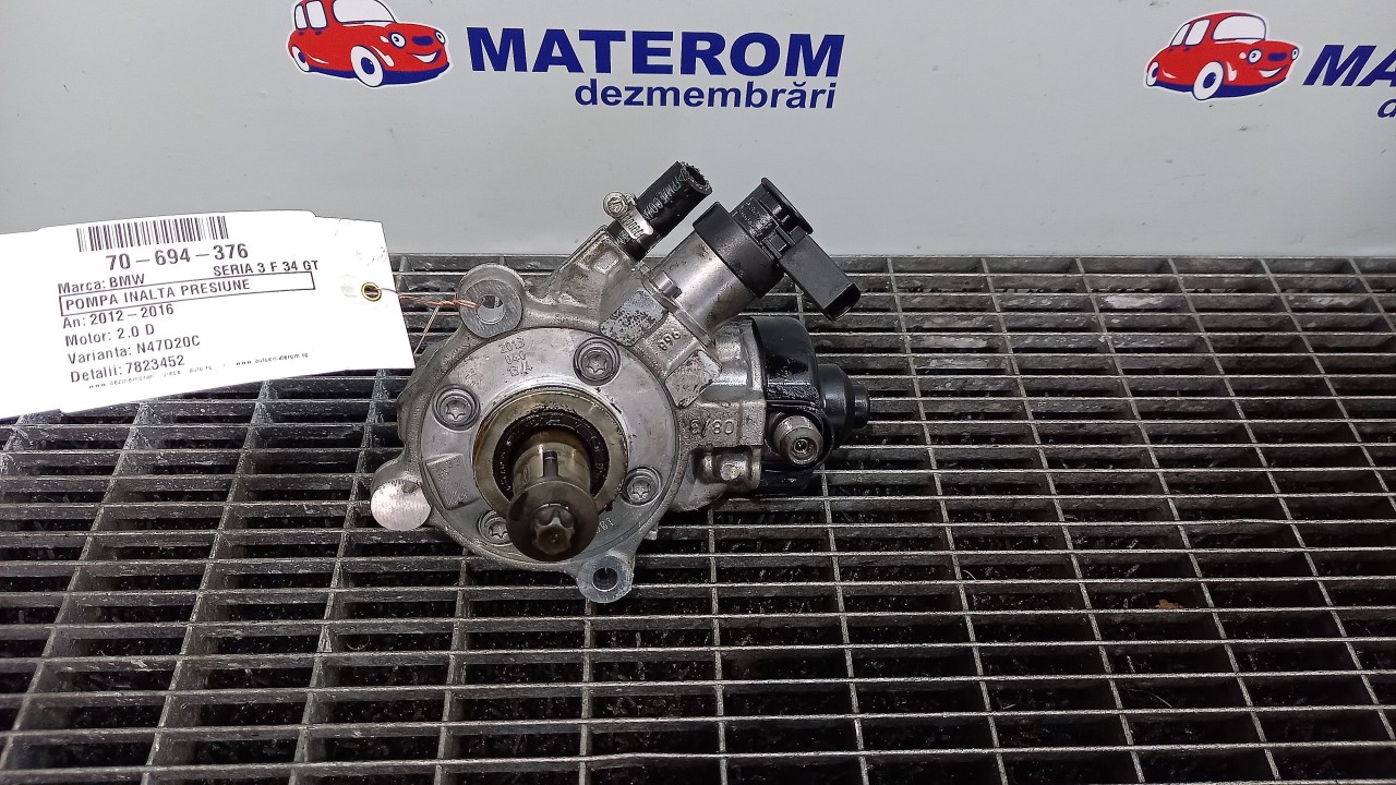 POMPA INALTA PRESIUNE BMW SERIA 3 F 34 GT 2.0 D - (2012 2016)