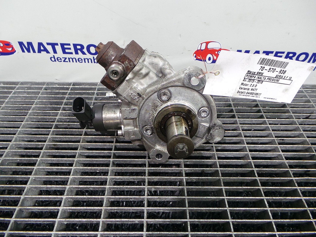POMPA INALTA PRESIUNE BMW SERIA 5 F 10 2.0 D - (2014 2017)