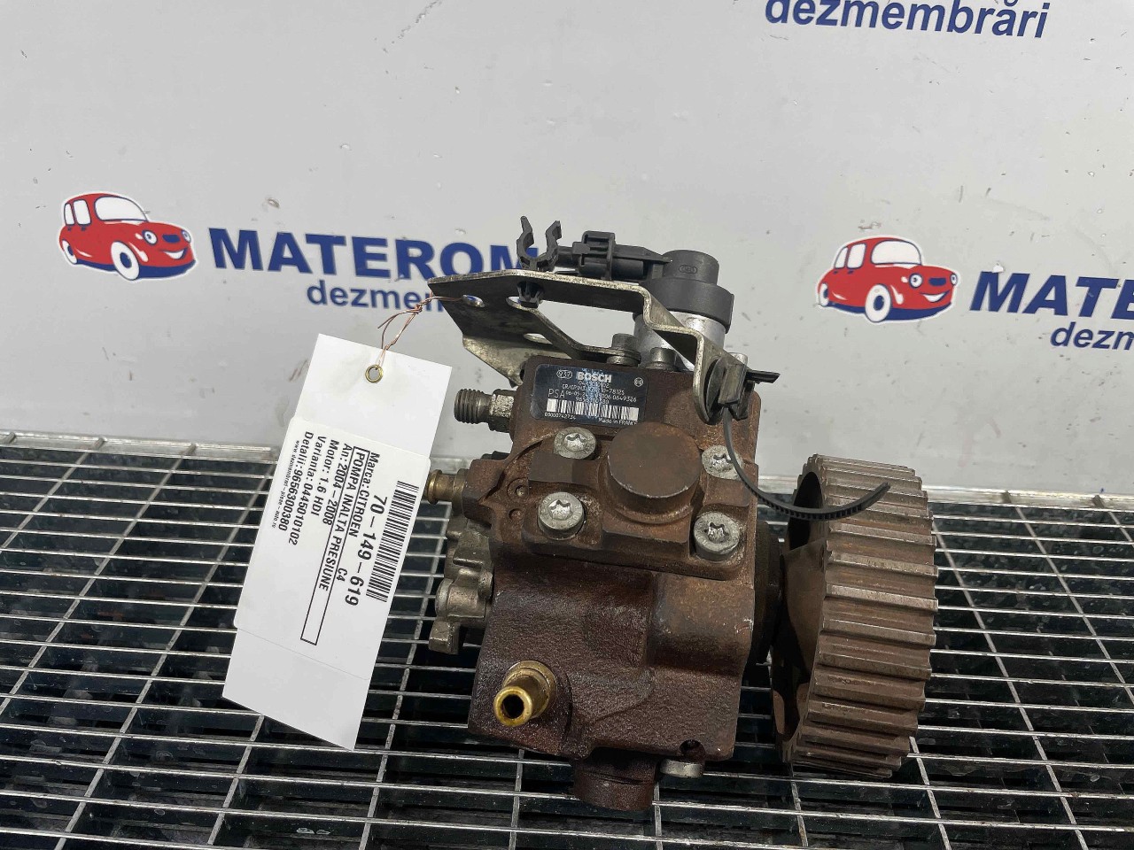 POMPA INALTA PRESIUNE CITROEN C4 C4 1.6 HDI - (2004 2008)