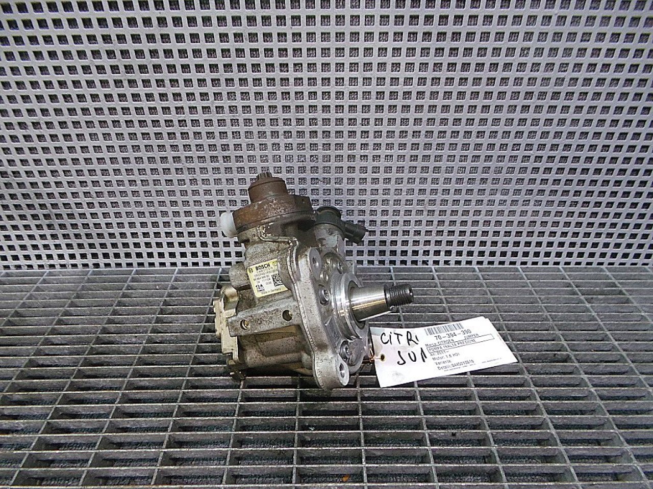 POMPA INALTA PRESIUNE CITROEN JUMPER JUMPER 1.6 HDI - (2010 2014)