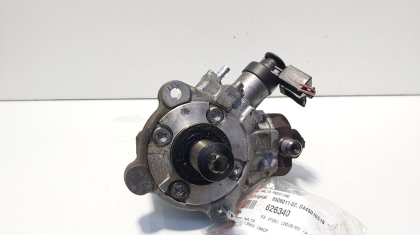 Pompa inalta presiune, cod 8509011-02, 0445010518, Bmw X3 (F25), 2.0 diesel, N47D20C (id:626340)