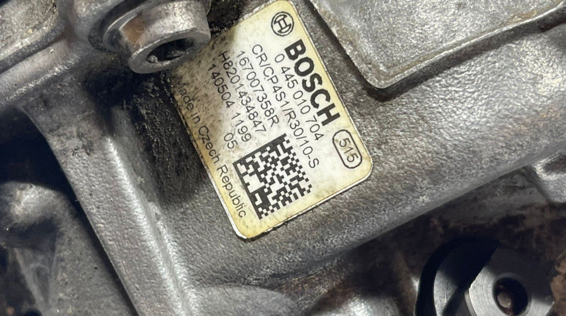 Pompa Inalta Presiune cu Senzor Regulator Dacia Duster 1.5 DCI 2010 - 2018 Cod 0445010704 167007358R 167007358 [2759]