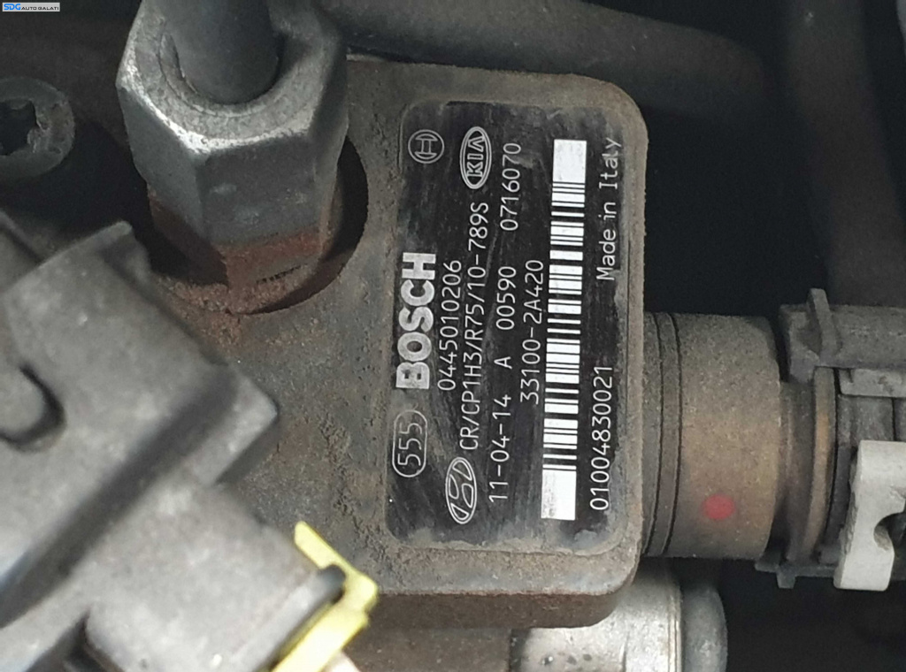 Pompa Inalta Presiune Hyundai Accent 1.6 CRDI 2005 - 2010 Cod 33100-2A420 0445010206 [K1372]