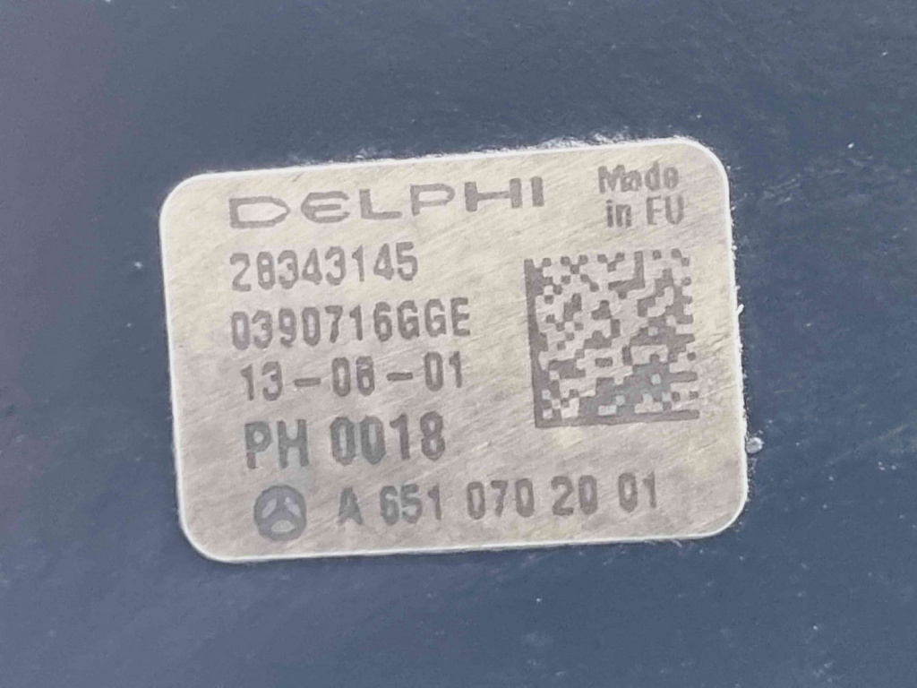 Pompa inalta presiune Mercedes Clasa C (W204) [Fabr 2007-2014] A6510702001 2.2 CDI 651924