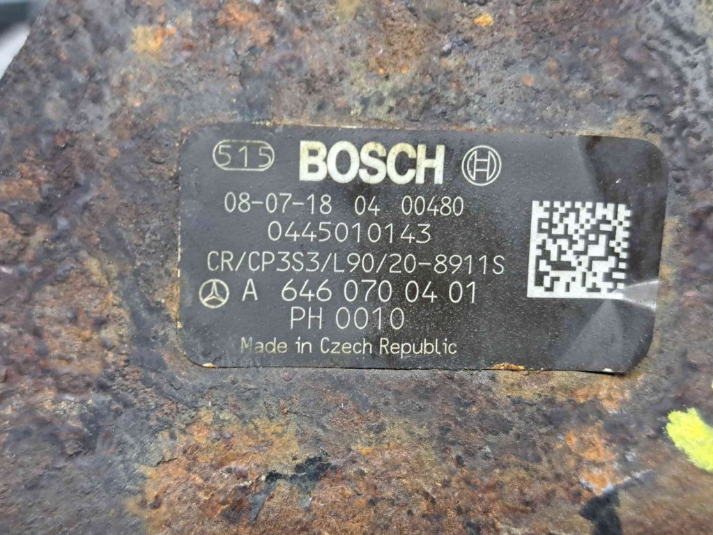 Pompa inalta presiune Mercedes Sprinter 3.5-t (906) [Fabr 2006-2013] A6460700401 0445010143 2.2 CDI 646985 80KW / 109CP 2.2 CDI 646985 80KW / 109CP