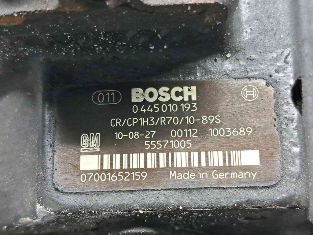 Pompa inalta presiune Opel Astra J [Fabr 2009-2015] 55571005 0445010193 2.0 TDI A20DTH 2.0 TDI A20DTH 110KW / 150CP