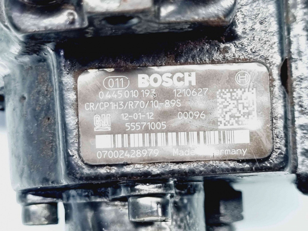 Pompa inalta presiune Opel Insignia A [Fabr 2008-2016] 55571005 0445010193 2.0 CDTI A20DTH 2.0 CDTI A20DTH 110KW / 150CP