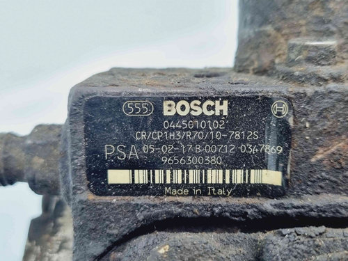 Pompa inalta presiune Peugeot 206 [Fabr 1998-2009] 9656300380 0445010102 1.4 50KW / 68CP 1.4 50KW / ...