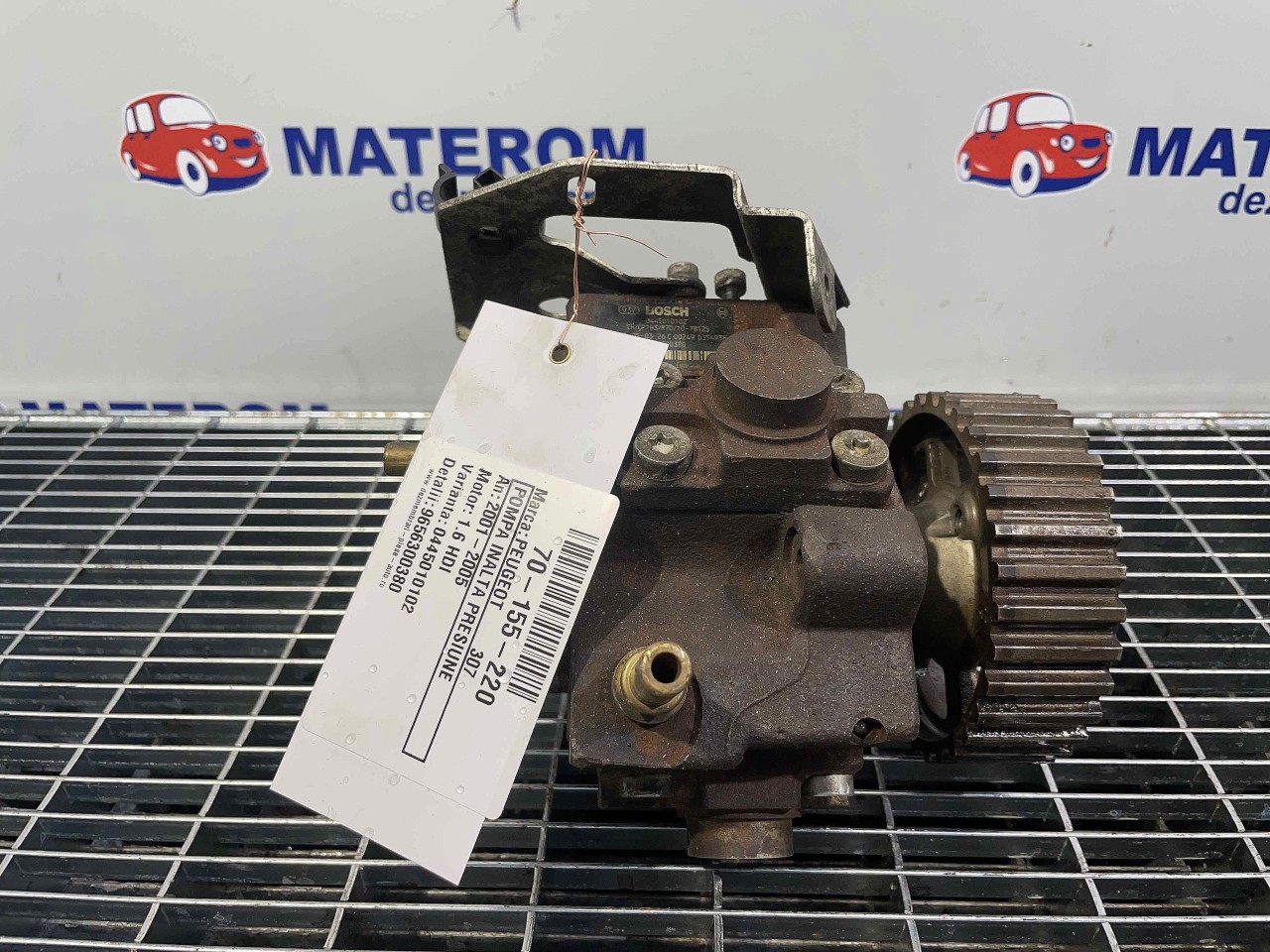 POMPA INALTA PRESIUNE PEUGEOT 307 1.6 HDI - (2001 2005)
