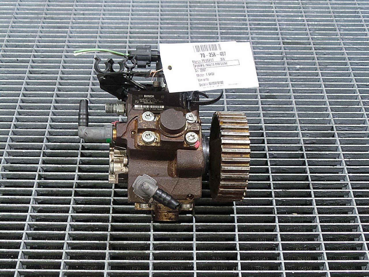 POMPA INALTA PRESIUNE PEUGEOT 308 1.6 HDI - (2007 2013)