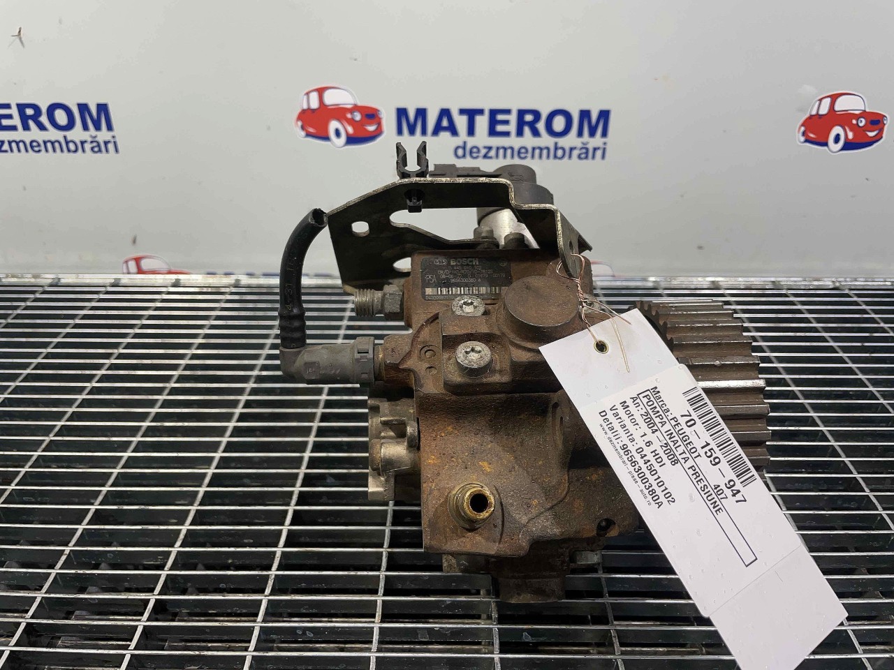 POMPA INALTA PRESIUNE PEUGEOT 407 1.6 HDI - (2004 2008)