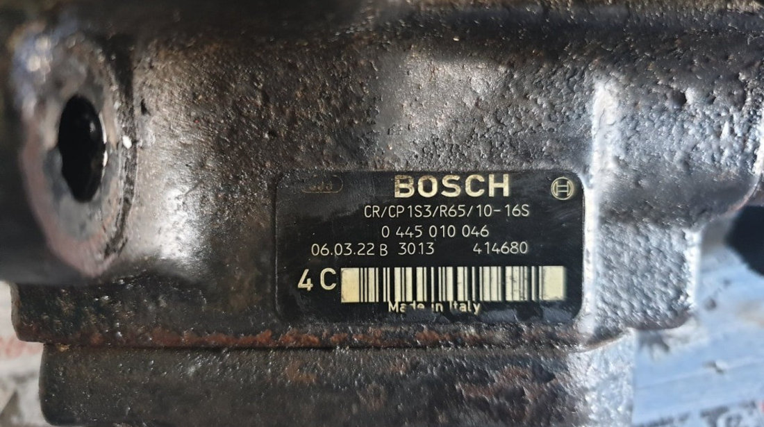 Pompa inalta presiune Peugeot 806 2.0 HDI 109cp cod piesa : 0445010046