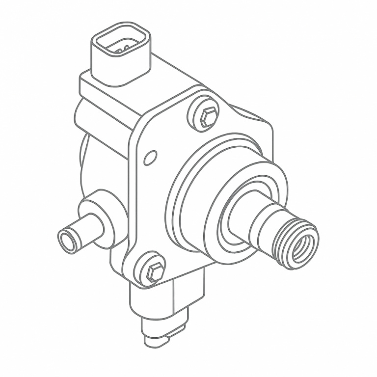 Pompa inalta presiune PEUGEOT Boxer [Fabr 2006-prezent] 9675389980 / 1623790880 / BK2Q9B395BD / RMBK2Q-9B395-AD / BK2Q9B395CC / 1623790880 / 9678171880 2.2 HDI 4HU 81KW / 110CP