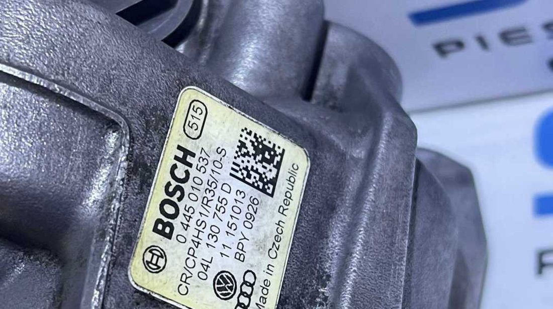 Pompa Inalta Presiune Senzor Regulator Audi Q5 2.0 TDI CNHA CNHC CSUA CSUB DETA DETB 2013 - Prezent Cod 0445010537 04L130755D