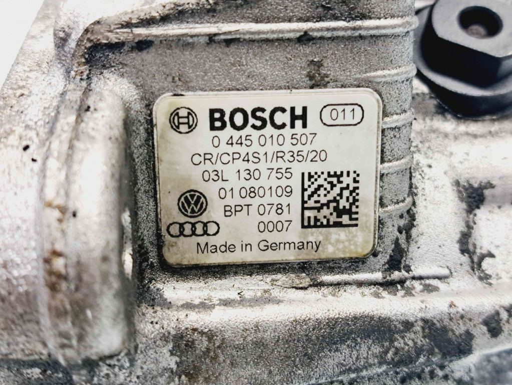 Pompa inalta presiune Volkswagen Passat B6 (3C2) [Fabr 2005-2010] 03L130755 0445010507 2.0 TDI CBAB 103KW / 140CP 2.0 TDI CBAB 103KW / 140CP
