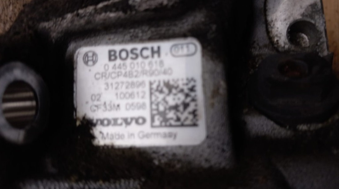 Pompa inalta presiune Volvo S60 2.0 d D5204T2 2012 Cod : 31272896 0445010618