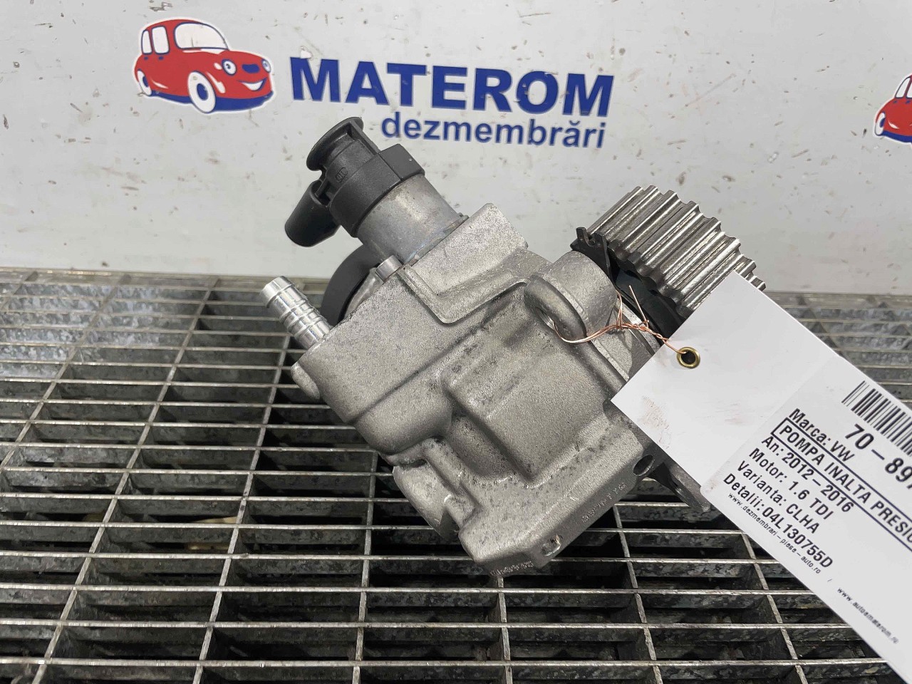 POMPA INALTA PRESIUNE VW GOLF VII GOLF VII 1.6 TDI - (2012 2016)