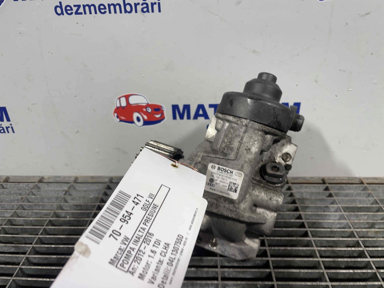 POMPA INALTA PRESIUNE VW GOLF VII GOLF VII 1.6 TDI - (2012 2016)