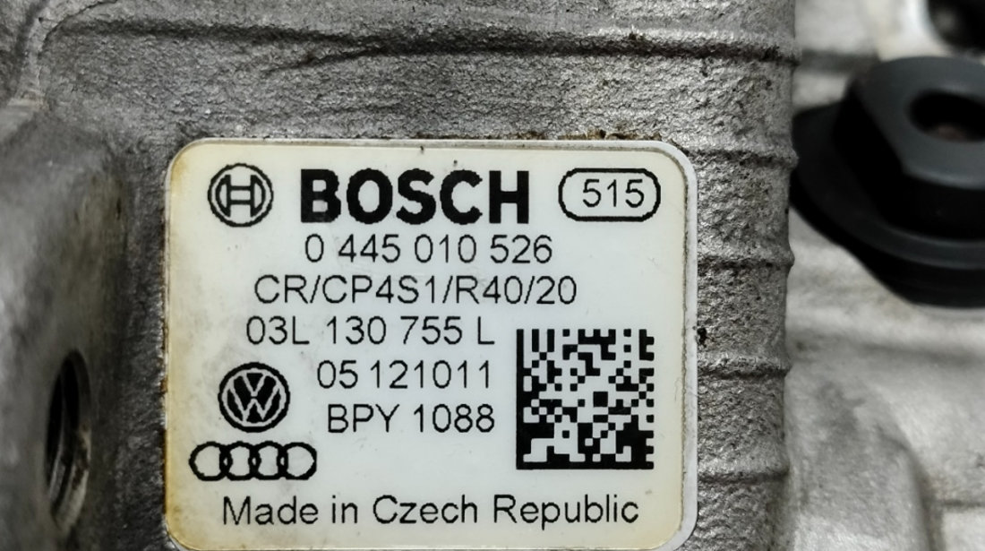 Pompa inalte 0445010526 Volkswagen Passat B7 (365) Variant 2011 2.0 TDI OEM 03L130755L