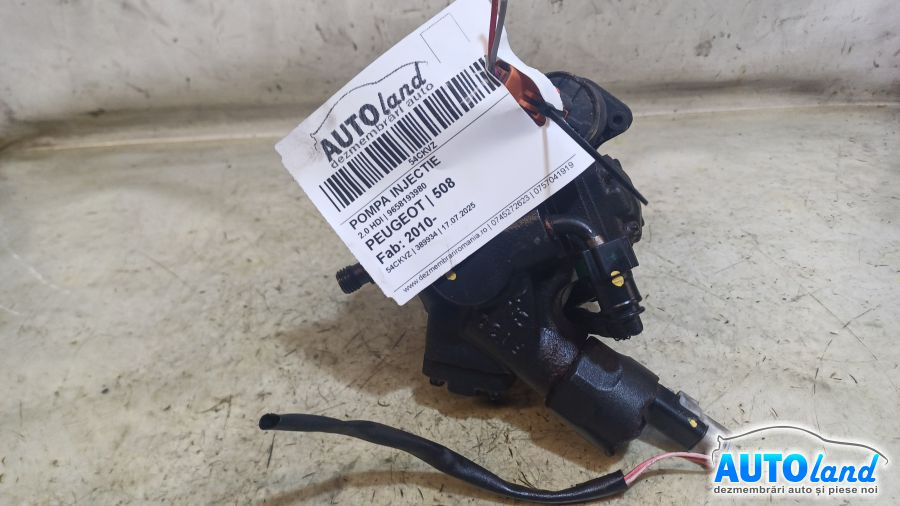 Pompa Injectie 9658193980 2.0 HDI Peugeot 508 2010