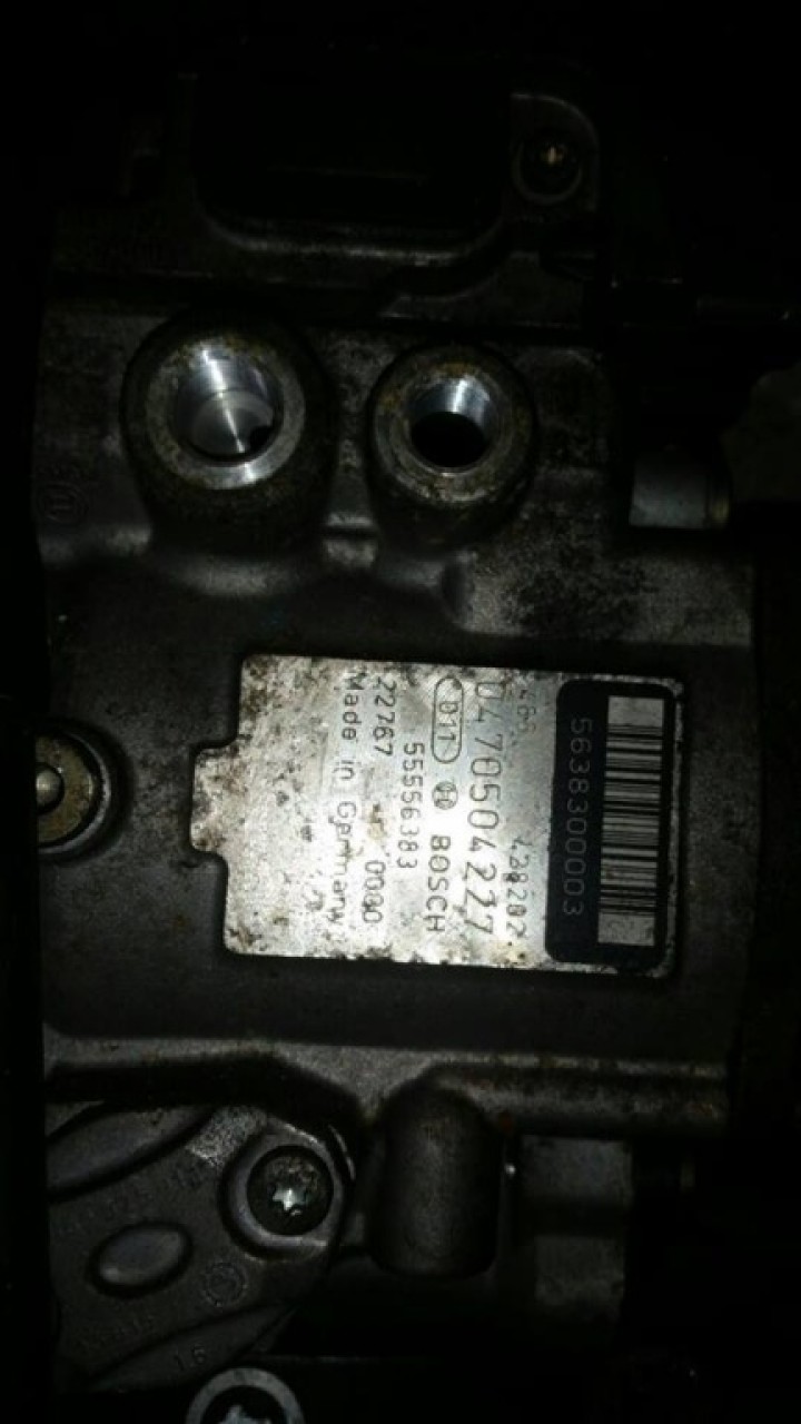 Pompa injectie cod 0470504227 55556383 opel zafira a 2.0 dti y20dth