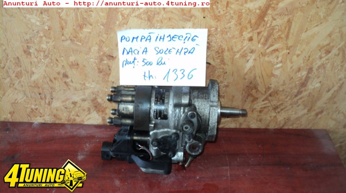 POMPA INJECTIE DACIA SOLENZA PAPUC 1 9 D MARCA DELPHI COD 7700115073