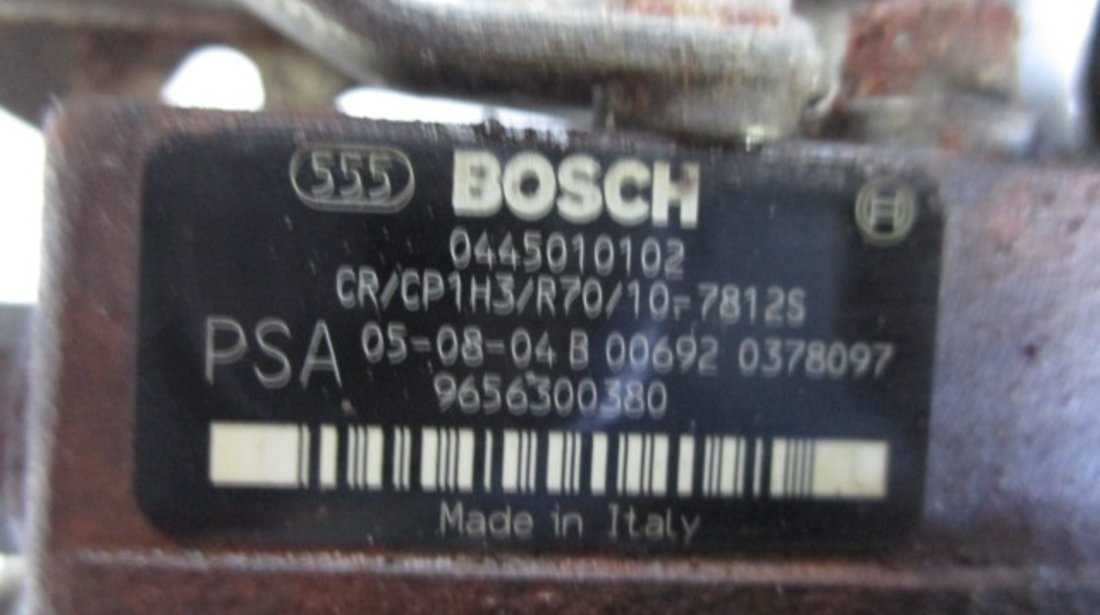 POMPA INJECTIE / INALTA BOSCH COD 0445010102 FORD FOCUS C-MAX 1.6 TDCI FAB. 2003 - 2007 ⭐⭐⭐⭐⭐