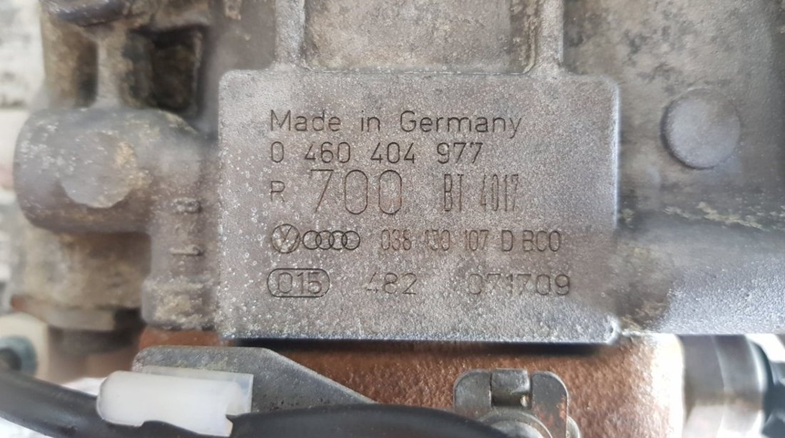 Pompa injectie VW Bora 1.9TDi 90cp AGR cod piesa : 038130107d