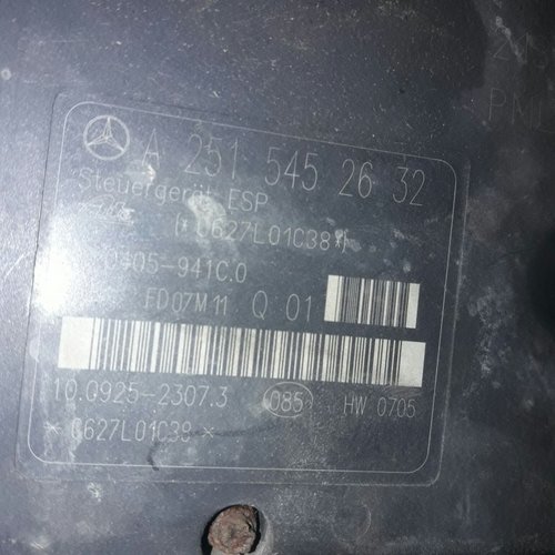 Pompa modul abs a2515452632 Mercedes R320CDI 4matic w251 ML w164 GL320 motor 3.0 om642