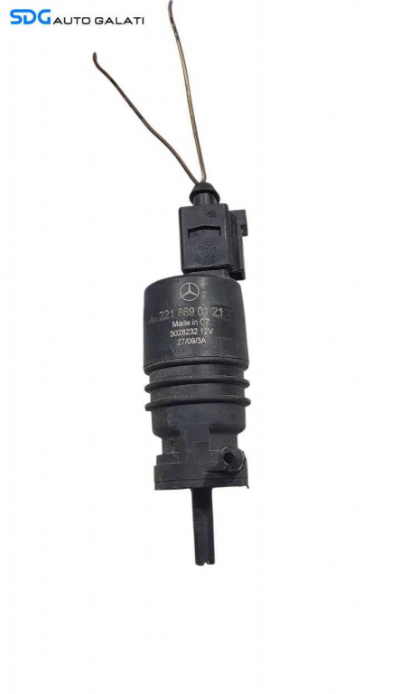 Pompa Motoras Vas Rezervor Lichid Stropgel Parbriz Mercedes Sprinter 2009 - 2018 Cod 2218690121 [L7180]