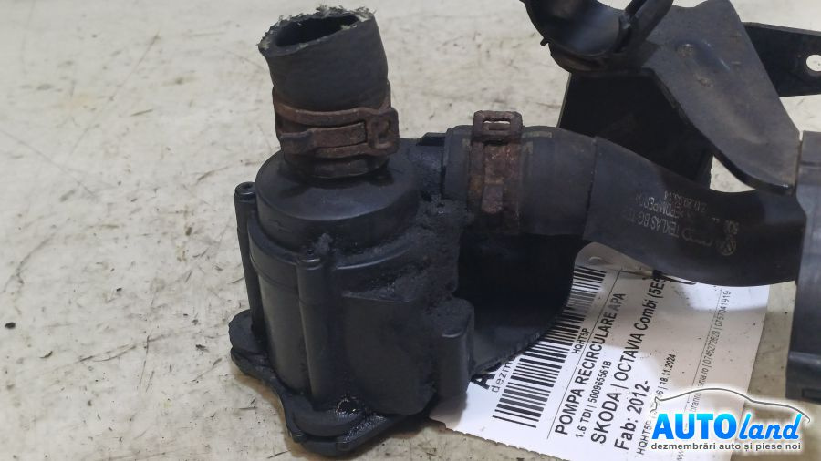 Pompa Recirculare Apa 500965561b 1.6 TDI Skoda OCTAVIA Combi 5E5 2012