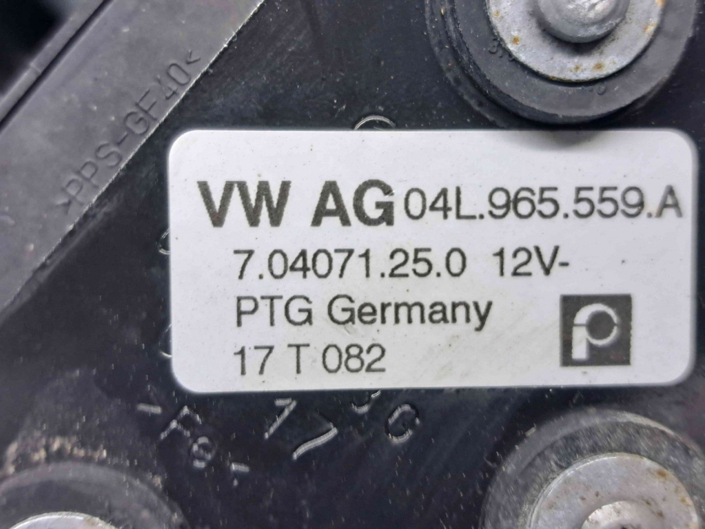 Pompa recirculare apa Audi A4 (8W2, B9) [Fabr 2015-2023] 04L965559A 2.0 TDI DETA 140KW / 190CP 2.0 TDI DETA 140KW / 190CP