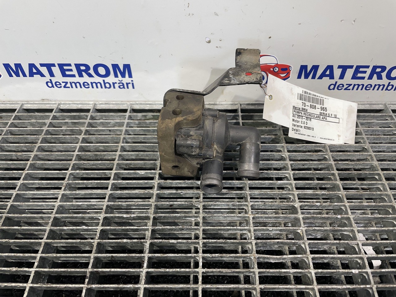 POMPA RECIRCULARE APA BMW SERIA 5 F 10 SERIA 5 F 10 2.0 D - (2014 2017)