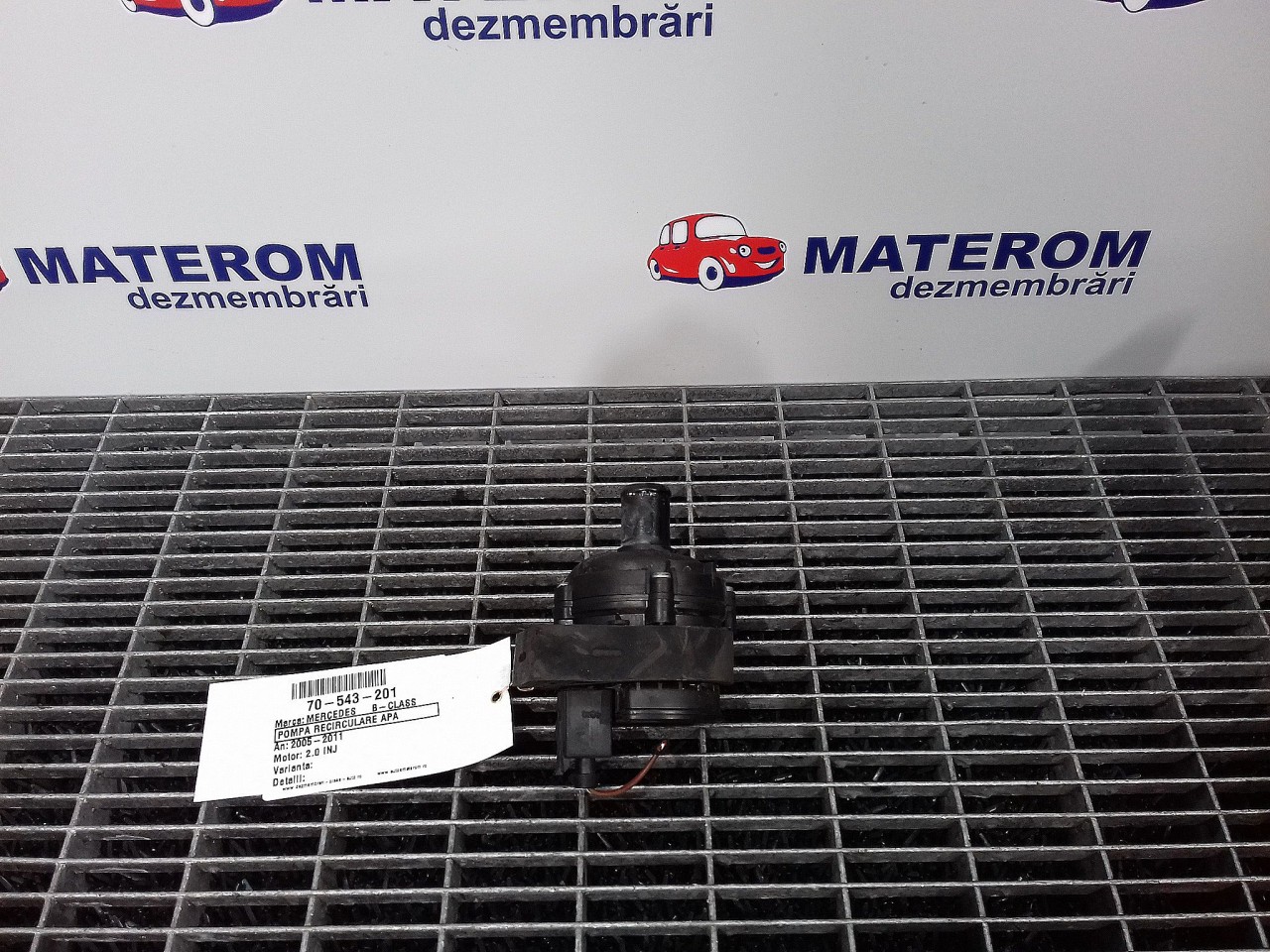 POMPA RECIRCULARE APA MERCEDES B-CLASS B-CLASS 2.0 INJ - (2005 2011)