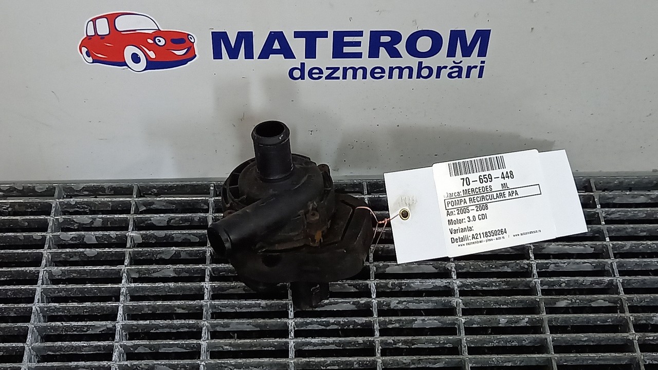 POMPA RECIRCULARE APA MERCEDES ML 3.0 CDI - (2005 2008)
