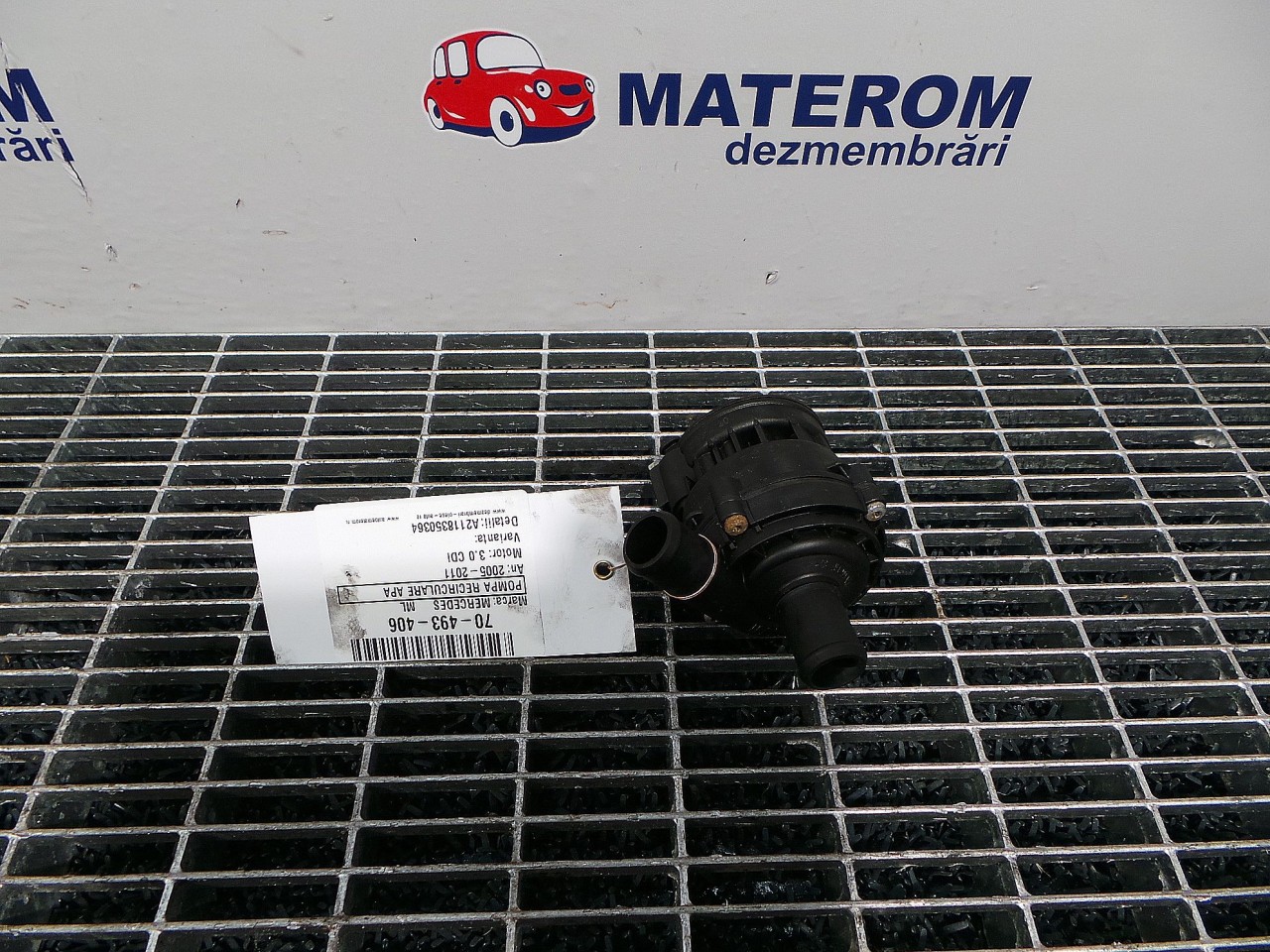 POMPA RECIRCULARE APA MERCEDES ML ML 3.0 CDI - (2005 2011)