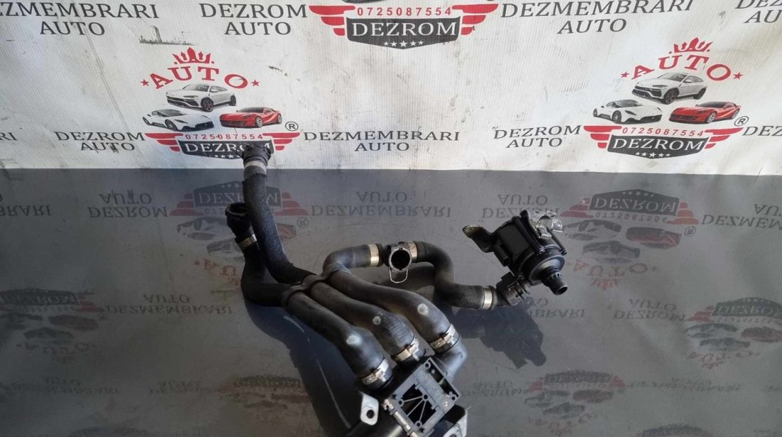 Pompa recirculare apa + pompa auxiliara 8511748 / 8572508 BMW Seria 5 F11 520d 200 cai motor N47D20C