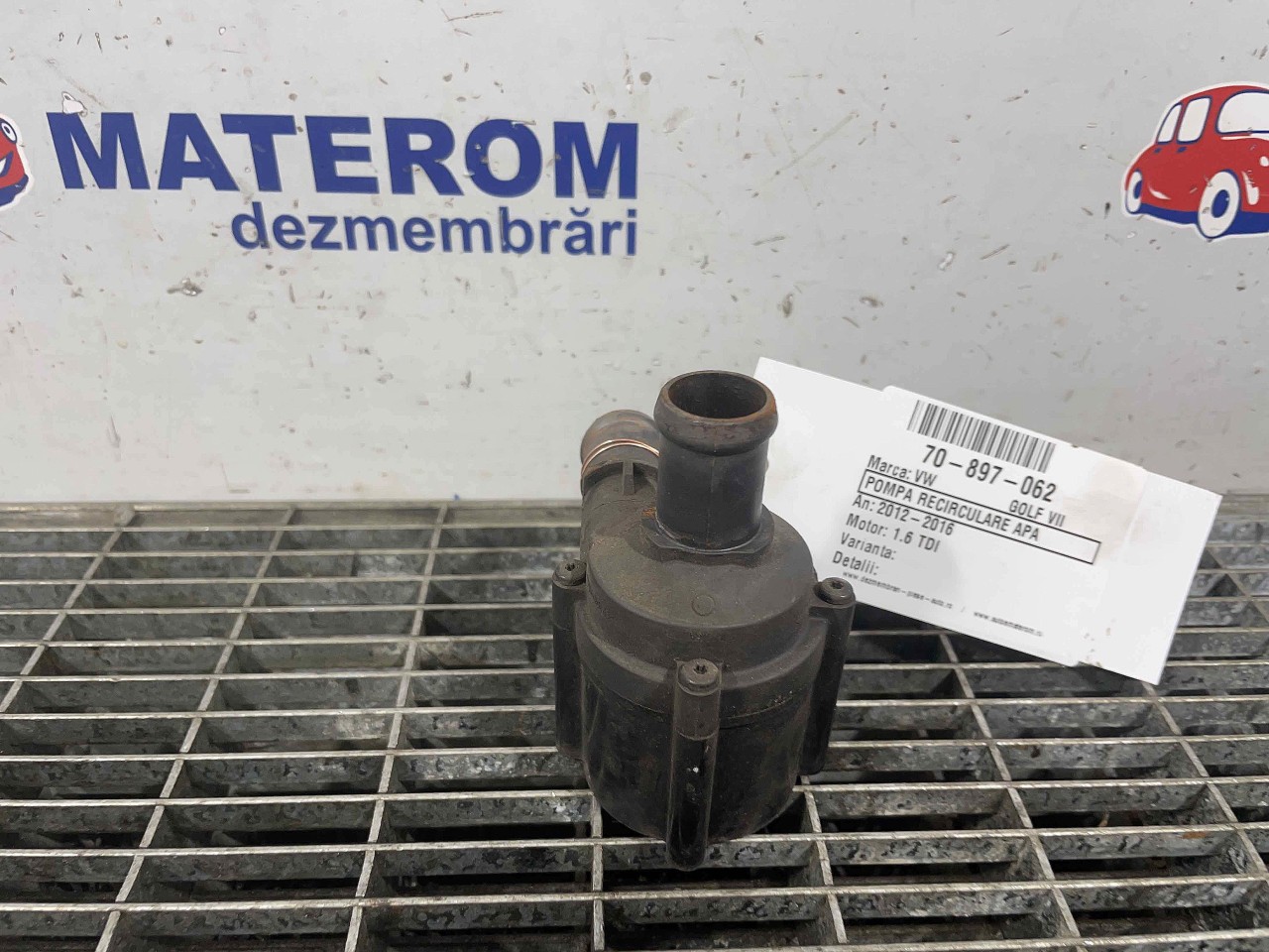 POMPA RECIRCULARE APA VW GOLF VII GOLF VII 1.6 TDI - (2012 2016)