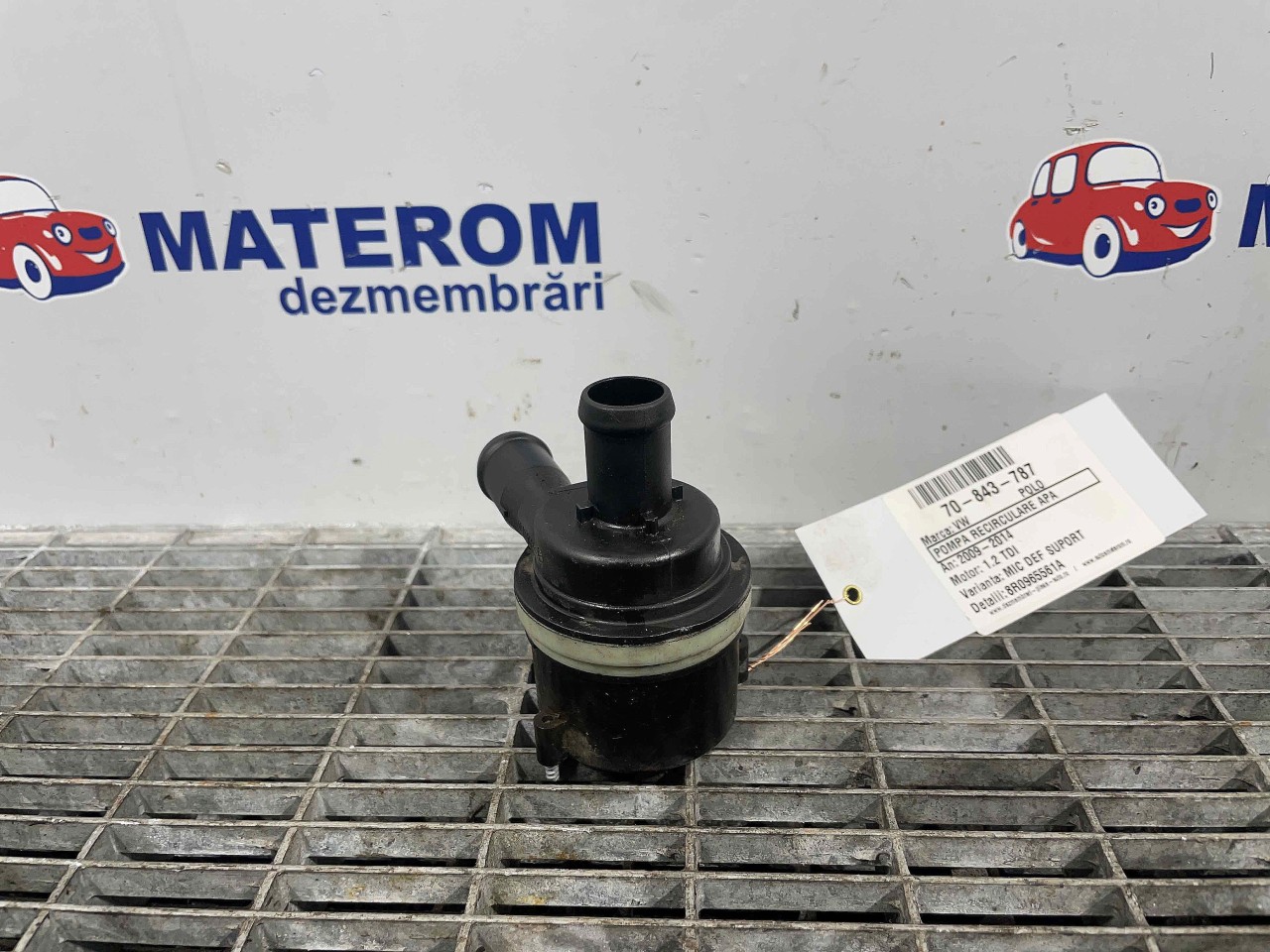 POMPA RECIRCULARE APA VW POLO 1.2 TDI - 