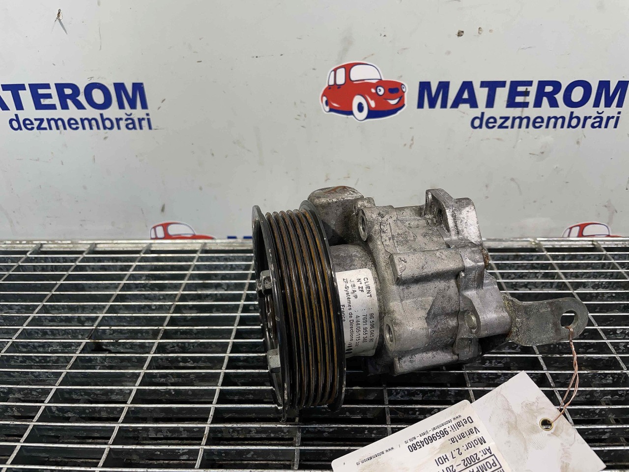POMPA SERVODIRECTIE PEUGEOT 607 607 2.7 HDI - (2002 2011)
