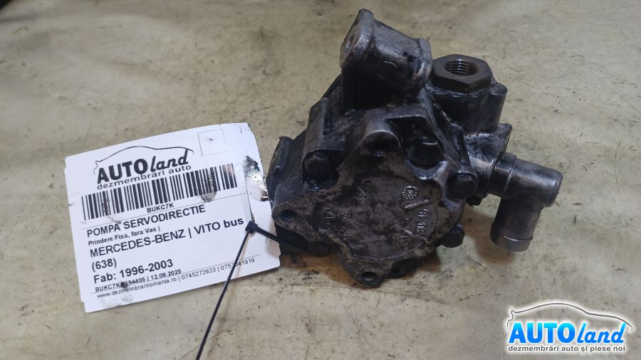 Pompa Servodirectie Prindere Fixa, fara Vas Mercedes-Benz VITO bus 638 1996-2003